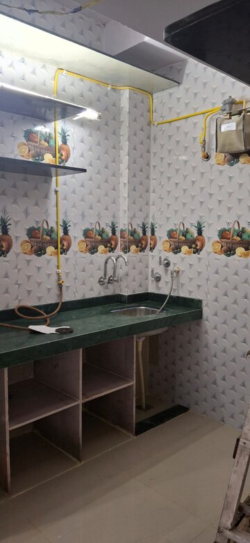 Kitchen in 1 BHK Apartment at Cidco Ekta CHS, Ghansoli – for Rent