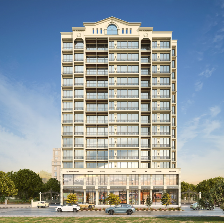 Exterior View, koyna-chs-ghansoli 1 Bedroom 722 Sq.Ft. Apartment In Ghansoli Sector 6 Navi Mumbai 8938304