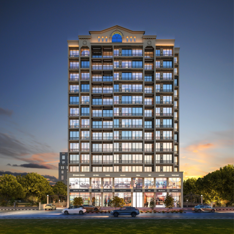 Exterior View, koyna-chs-ghansoli 1 Bedroom 722 Sq.Ft. Apartment In Ghansoli Sector 6 Navi Mumbai 8938304