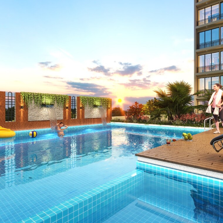 Swimming Pool, koyna-chs-ghansoli 1 Bedroom 722 Sq.Ft. Apartment In Ghansoli Sector 6 Navi Mumbai 8938304