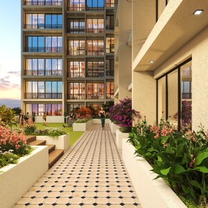 Balcony in 1 BHK Apartment at Koyna CHS Ghansoli, Ghansoli Sector 6 – for Sale