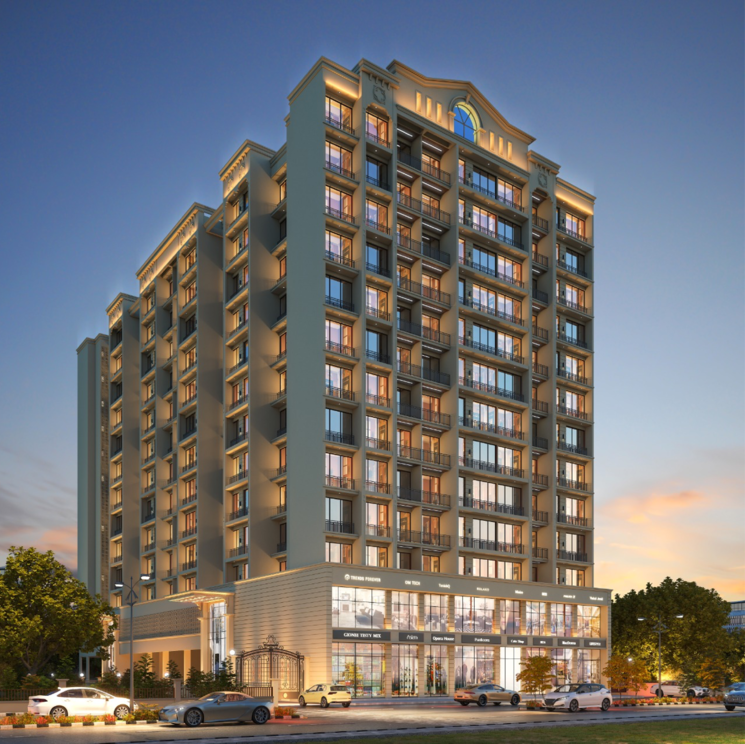 Exterior View, koyna-chs-ghansoli 1 Bedroom 722 Sq.Ft. Apartment In Ghansoli Sector 6 Navi Mumbai 8938304