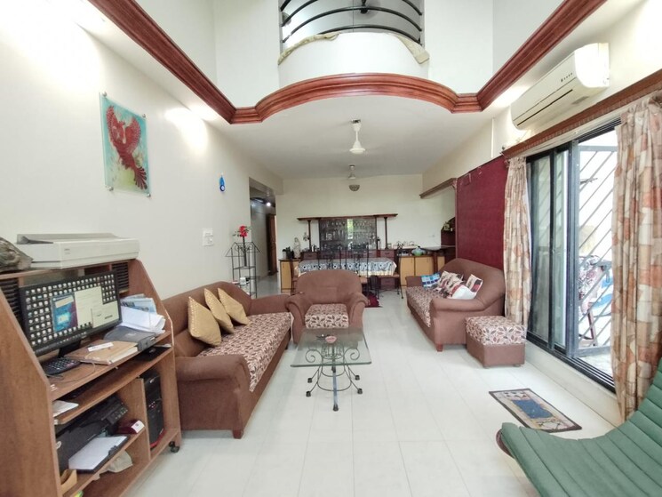 Living Room, clover-village 3 Bedroom 1620 Sq.Ft. Apartment In Wanowrie Pune 8938321