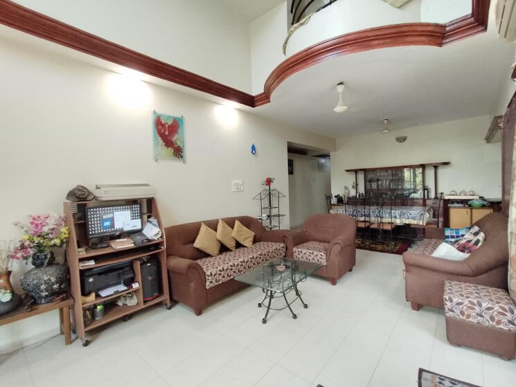 Living Room, clover-village 3 Bedroom 1620 Sq.Ft. Apartment In Wanowrie Pune 8938321