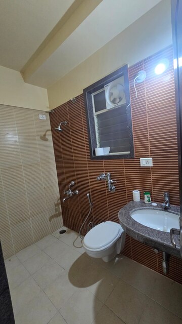 Bathroom in 2 BHK Apartment at Nyati Ebony, Undri – for Rent