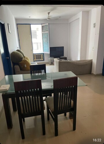 Living Room in 3 BHK Builder Floor at Ansal Sushant Residency, Sushant Lok Iii – for Rent