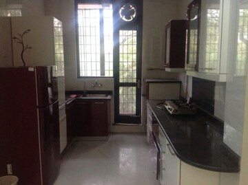 Kitchen in 3 BHK Builder Floor at Greater Kailash I – for Rent