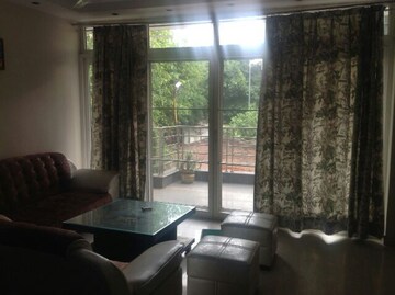 Living Room in 3 BHK Builder Floor at Greater Kailash I – for Rent