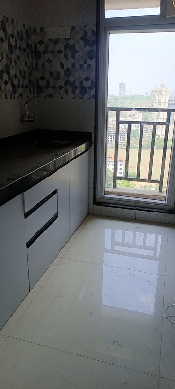 Master Bedroom in 1 BHK Apartment at Raunak Bliss B1, Ghodbunder Road – for Rent