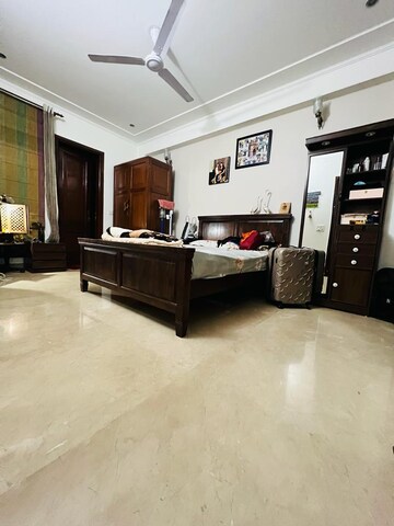 Bedroom in 3 BHK Builder Floor at Kalkaji – for Rent