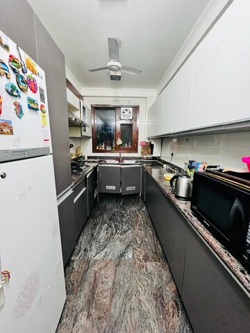 Kitchen in 3 BHK Builder Floor at Kalkaji – for Rent