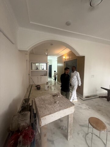 Living Room in 3 BHK Builder Floor at Kalkaji – for Rent