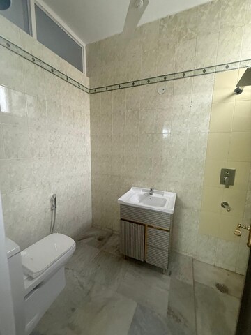 Bathroom in 3 BHK Builder Floor at Kalkaji – for Rent