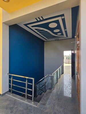 Staircase in 3 BHK Villa at Jankipuram – for Sale