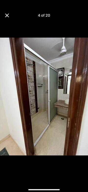Bathroom in 3 BHK Builder Floor at Chittaranjan Park – for Rent