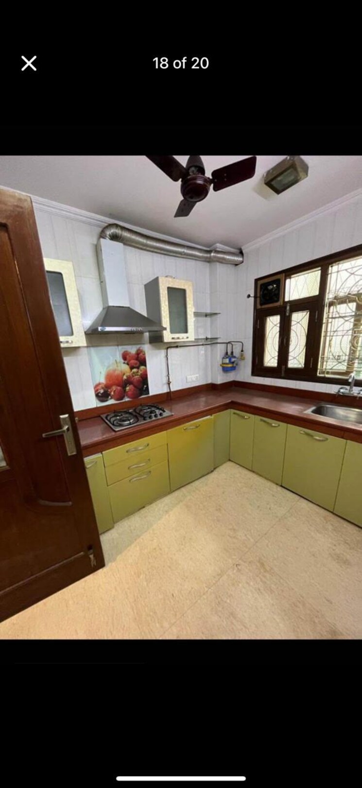 Kitchen, chittaranjan park 3 Bedroom 190 Sq.Ft. Builder Floor In Chittaranjan Park Delhi 8938362