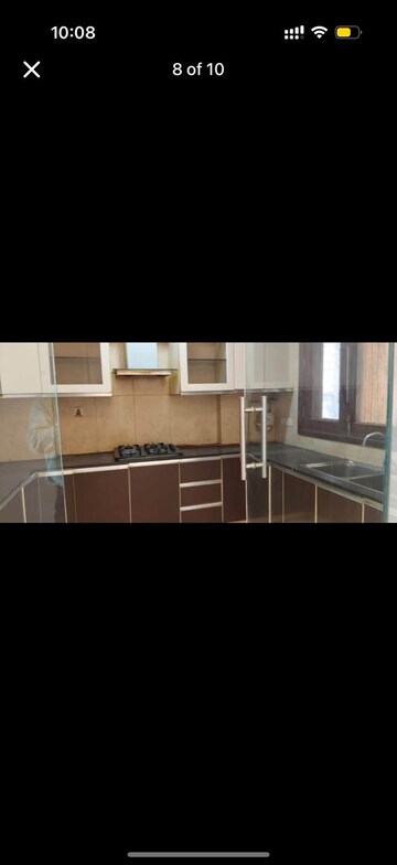Kitchen in 3 BHK Builder Floor at Greater Kailash I – for Rent