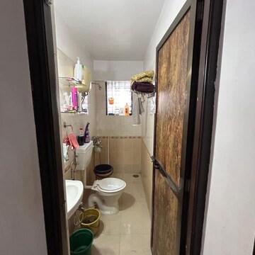 Bathroom in 2 BHK Apartment at Agastya High Pavilion, Tagore Nagar – for Rent