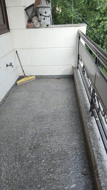 Balcony in 3 BHK Builder Floor at East Of Kailash – for Sale