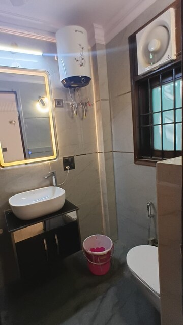 Bathroom in 3 BHK Builder Floor at East Of Kailash – for Sale