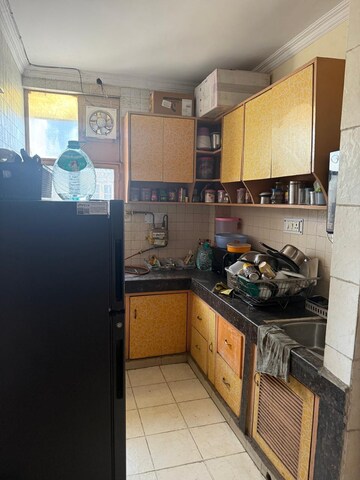 Kitchen in 2 BHK Builder Floor at Kalkaji – for Rent