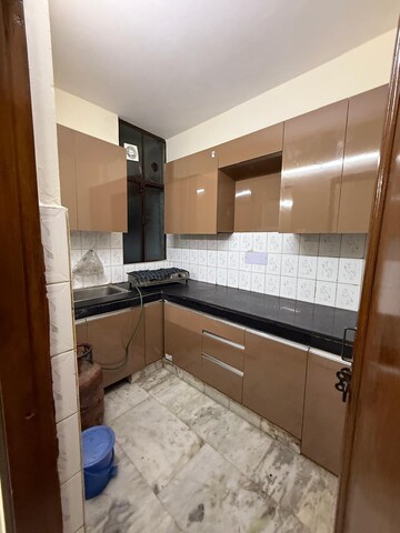Kitchen in 2 BHK Builder Floor at Kalkaji – for Rent