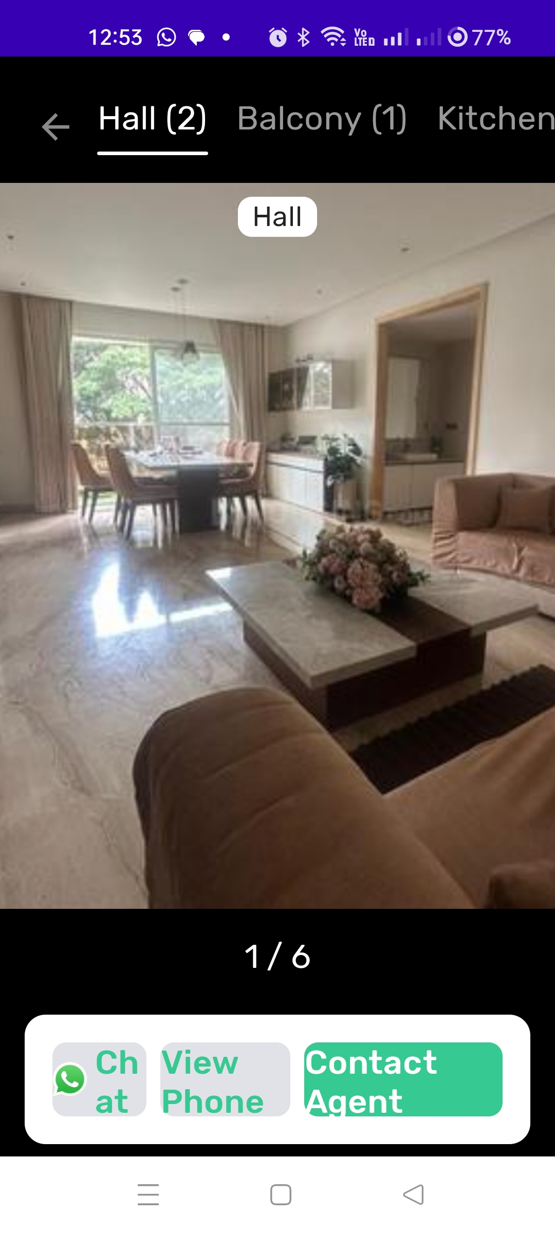 3 BHK Builder Floor For Rent in Cambridge Layout