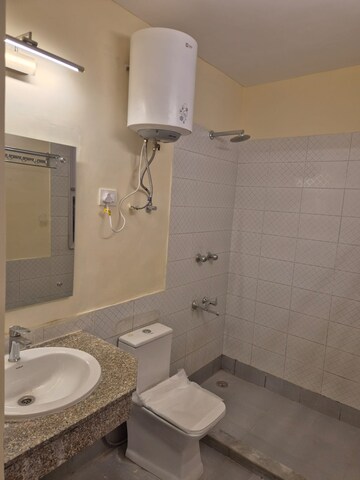 Bathroom in 2 BHK Builder Floor at Unitech South City II, Sector 50 – for Rent