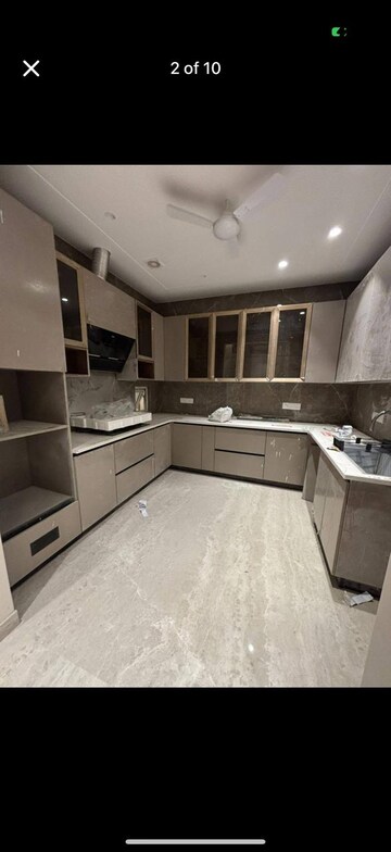 Kitchen in 3 BHK Builder Floor at Greater Kailash I – for Rent