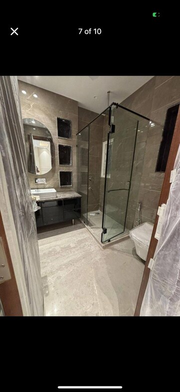 Bathroom in 3 BHK Builder Floor at Greater Kailash I – for Rent