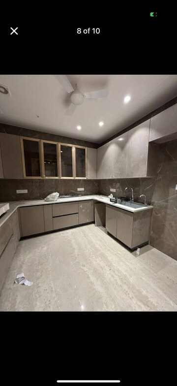 Kitchen in 3 BHK Builder Floor at Greater Kailash I – for Rent