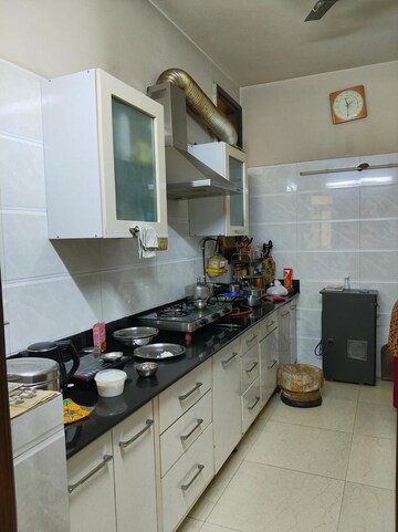 Kitchen in 3 BHK Builder Floor at Panchsheel Enclave – for Rent