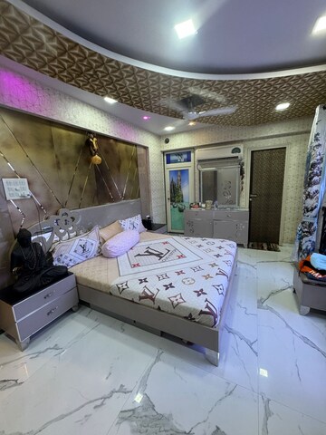 Bedroom in 4 BHK Apartment at Hiranandani Buttercup, Manpada – for Sale