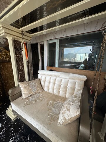 Living Room in 4 BHK Apartment at Hiranandani Buttercup, Manpada – for Sale