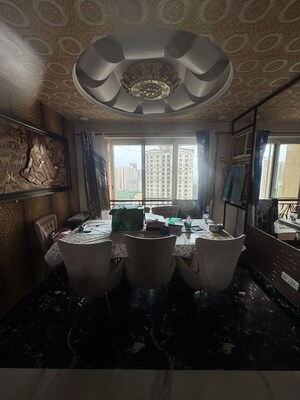 Living Room in 4 BHK Apartment at Hiranandani Buttercup, Manpada – for Sale