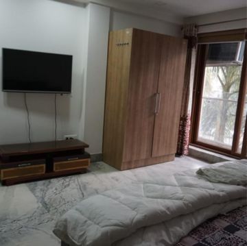 Bedroom in 4 BHK Apartment at Vasant Kunj – for Rent