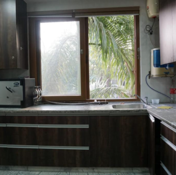 Kitchen in 4 BHK Apartment at Vasant Kunj – for Rent