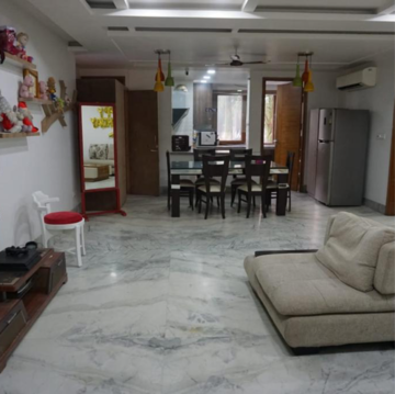 Living Room in 4 BHK Apartment at Vasant Kunj – for Rent
