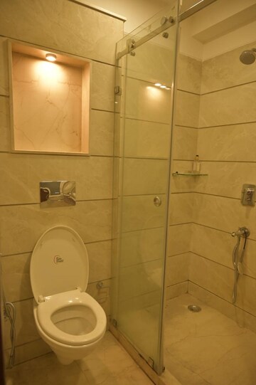 Bathroom in 4 BHK Builder Floor at Greater Kailash ii – for Rent