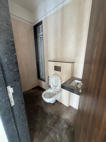 Bathroom in 2 BHK Apartment at Sheth Zuri, Laxmi Nagar – for Rent