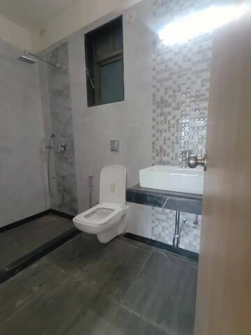 Bathroom in 2 BHK Apartment at Rajesh Raj Infinia, Malad West – for Rent