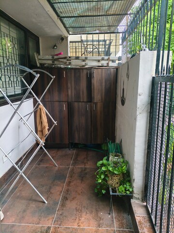 Balcony in 3 BHK Builder Floor at Saket – for Rent