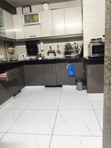Kitchen in 3 BHK Builder Floor at Saket – for Rent