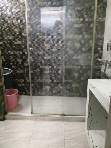 Bathroom in 3 BHK Builder Floor at Saket – for Rent