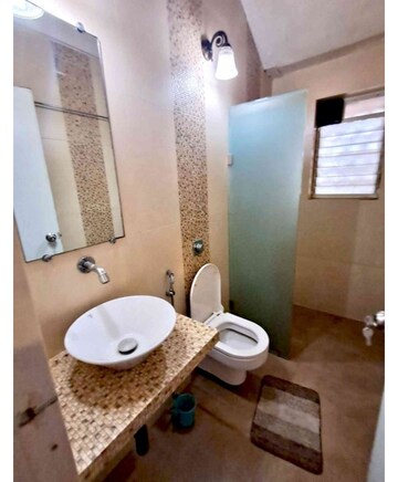 Bathroom in 4 BHK Apartment at Vinayak CHS Bandra East, Bandra East – for Rent