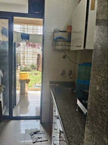 Balcony in 1 BHK Apartment at Coral Heights, Kavesar – for Rent