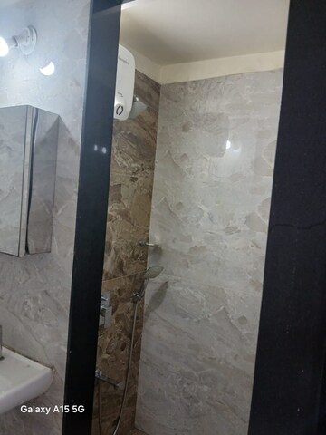 Bathroom in 3 BHK Apartment at Ghansoli – for Rent