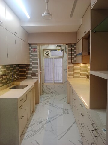Kitchen in 3 BHK Apartment at Godrej Prime, Chembur – for Rent