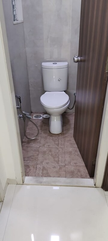 Bathroom in 1 BHK Apartment at Mahape – for Rent