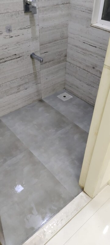 Bathroom in 1 BHK Apartment at Mahape – for Rent